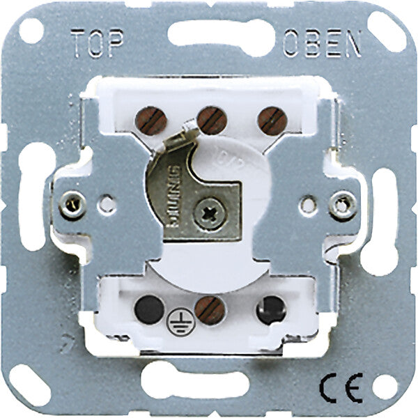 JUNG Schlüsselschalter 16AX 250V 1-pol. CD 106.18 WU